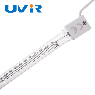 Good price OEM / ODM Đèn hồng ngoại thạch anh sóng trung bình Gốm phản xạ trắng trực tuyến