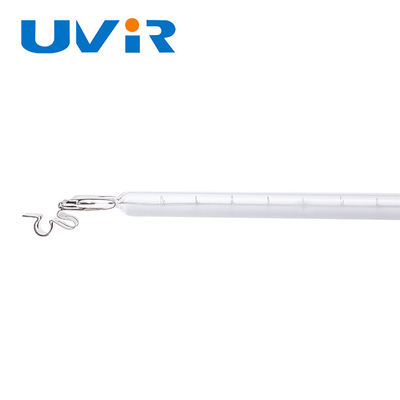 Good price Đèn hồng ngoại thạch anh trắng, Ống sưởi hồng ngoại sóng ngắn đế kim loại trực tuyến