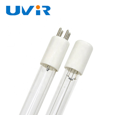 Good price Bóng đèn diệt khuẩn T5 150mm UVC 8W 4 PIN Ống thạch anh hai đầu trực tuyến