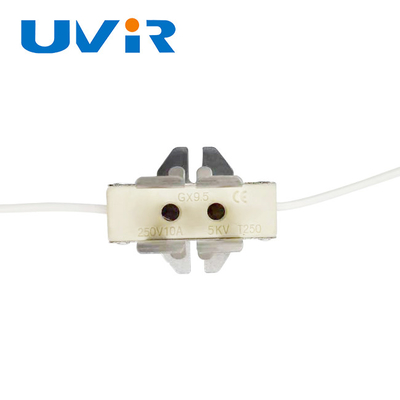 Good price Giá đỡ đèn IR GX9.5, Kẹp đèn nhiệt 250V 5KV cho lò sưởi ống đôi trực tuyến