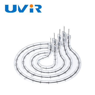 Good price Bộ phận làm nóng ống thạch anh rõ ràng Đường kính 511mm cho các bộ phận lò nướng trực tuyến