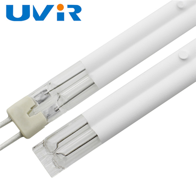 Good price Đèn hồng ngoại dạng ống đôi thạch anh trắng với hiệu suất nhiệt 500mm trực tuyến