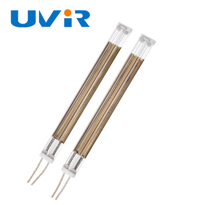 Good price Đèn sưởi hồng ngoại thạch anh sóng trung 500W với phản xạ vàng trực tuyến