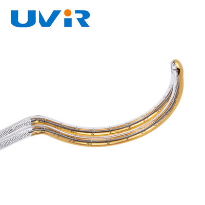 Good price Ống yếu tố sưởi ấm hồng ngoại 3D, Bộ phát hồng ngoại ống đôi OEM trực tuyến