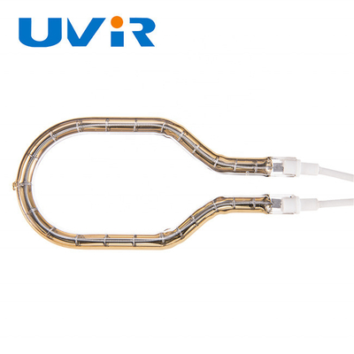 Good price Đèn hồng ngoại vòng 230v 2200W độc đáo Yếu tố nhiệt điện phản xạ vàng trực tuyến