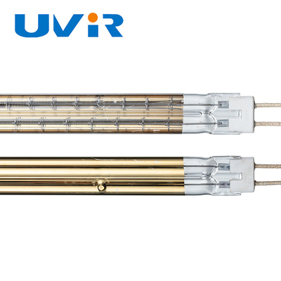 Good price Lớp phủ vàng Đèn hồng ngoại sóng trung 1060mm Chiều dài sưởi trực tuyến