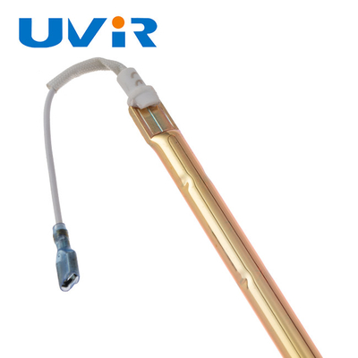 Giá tốt. Đèn hồng ngoại thạch anh phản xạ vàng 2500W 230V dùng cho sưởi ấm phòng tắm hơi trực tuyến
