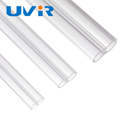 Good price Ống thạch anh hồng ngoại đôi, phủ gốm Ống đèn hồng ngoại 15x33mm trực tuyến