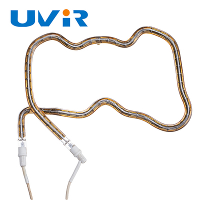 Giá tốt. Ống gia nhiệt hồng ngoại sóng ngắn mạ vàng hình dạng 3D 150-6000W trực tuyến
